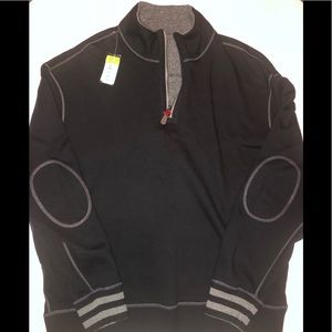 Brand new cremieux half zip sweater